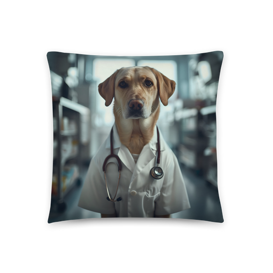 EpicPet™ Kissen mit deinem Haustier als Arzt