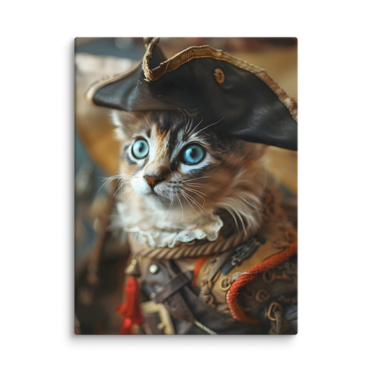 EpicPet™ Leinwand mit deinem Haustier als Pirat