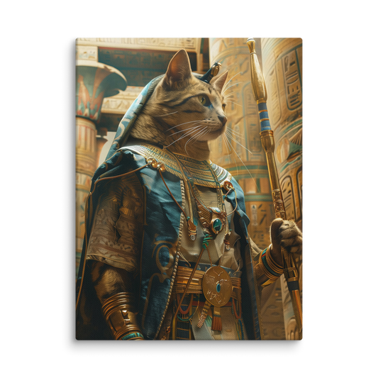EpicPet™ Leinwand mit deinem Haustier als Pharao