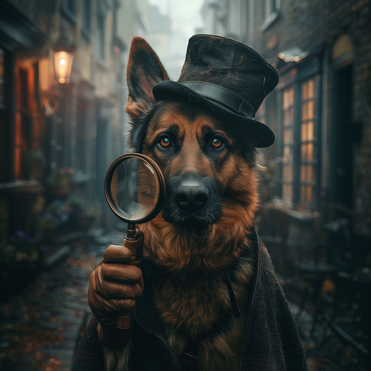 EpicPet™ Digitales Bild mit deinem Haustier als Detektiv