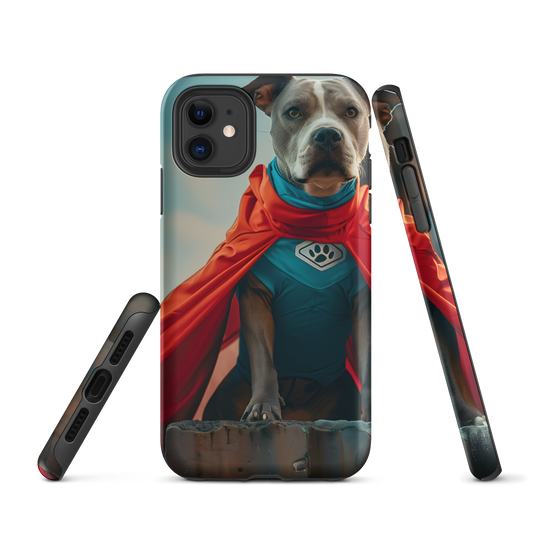 EpicPet™ iPhone® Handyhülle mit deinem Haustier als Superheld