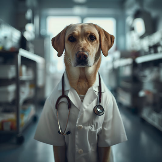 EpicPet™ Digitales Bild mit deinem Haustier als Arzt
