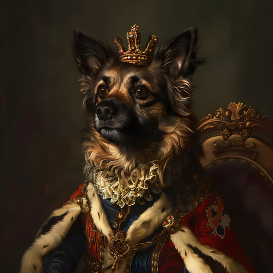 EpicPet™ Digitales Bild mit deinem Haustier als König