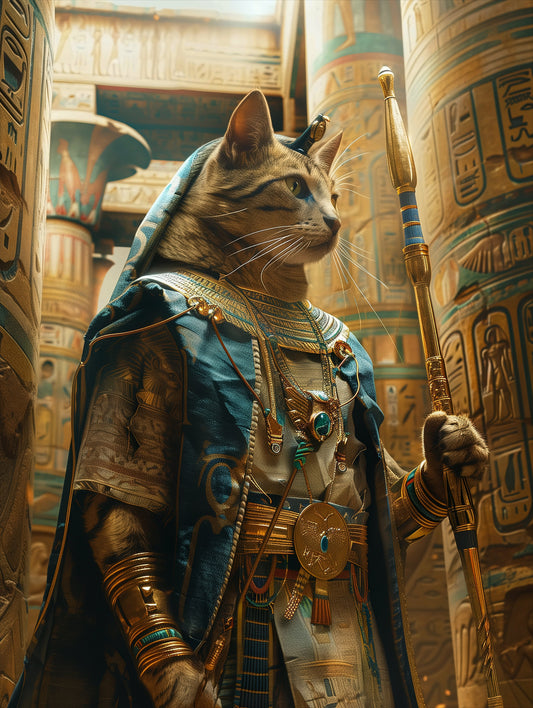 EpicPet™ Digitales Bild mit deinem Haustier als Pharao
