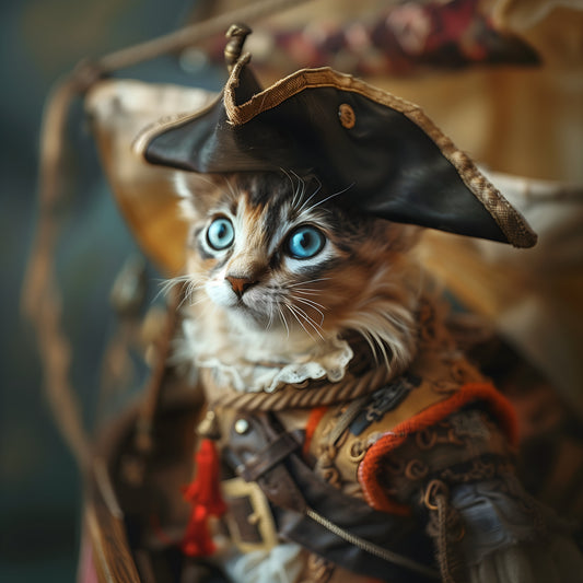 EpicPet™ Digitales Bild mit deinem Haustier als Pirat